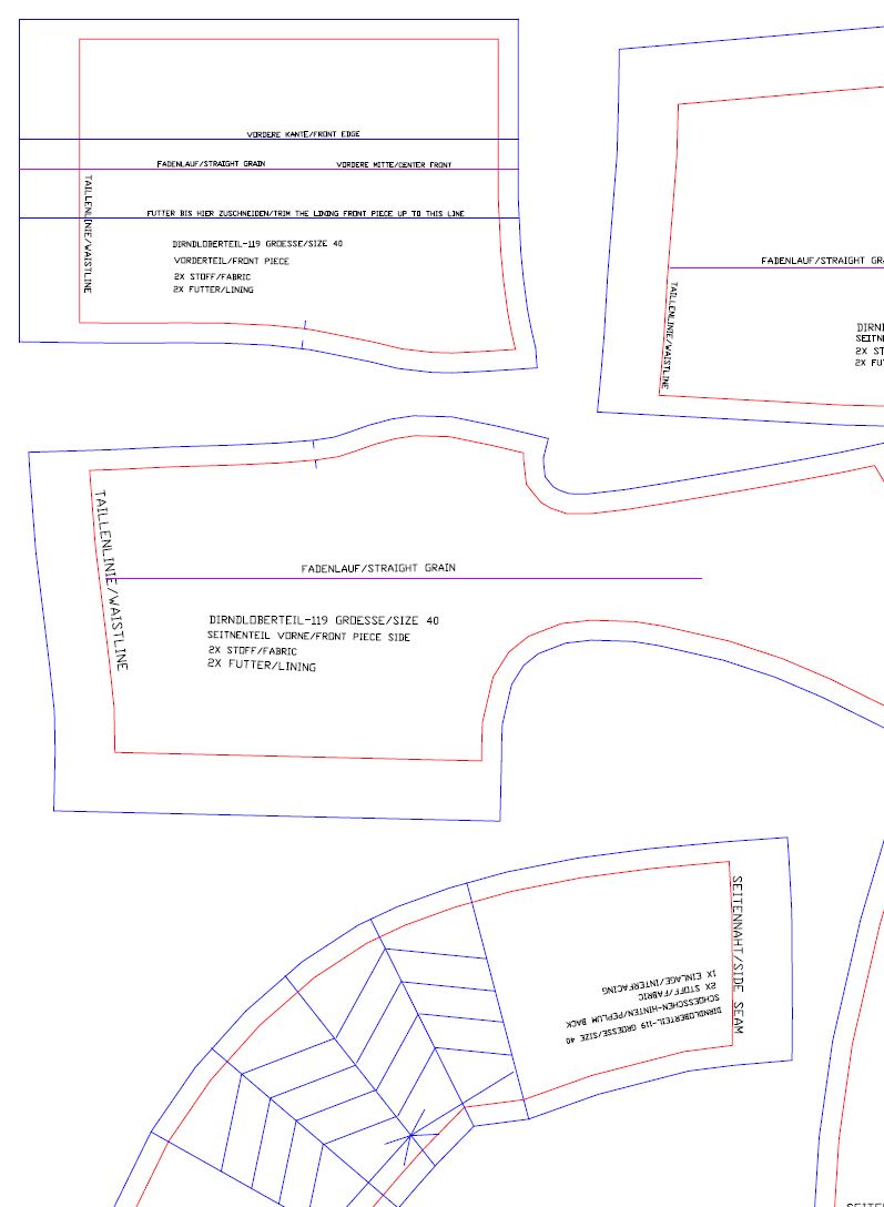 Download Schnittmuster Dirndloberteil-119