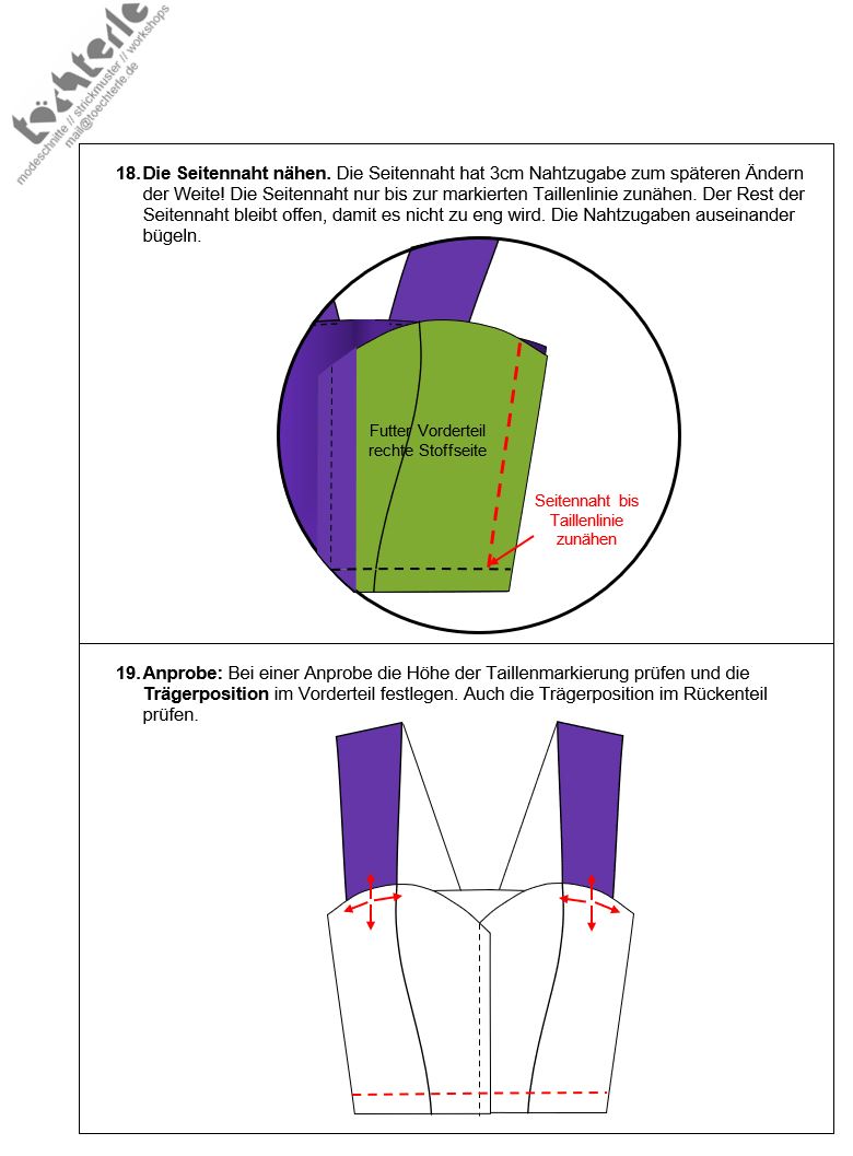 Dirndl Dress 151 with Sweetheart Neckline and Wide Straps – Digital PDF Sewing Pattern