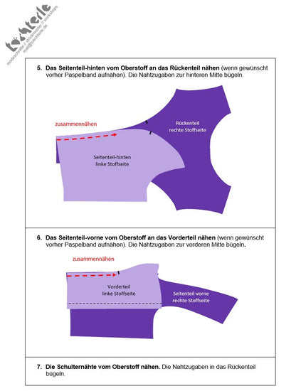 Download Schnittmuster Dirndloberteil-111