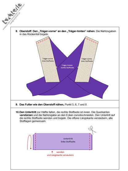 Download Schnittmuster Dirndloberteil-112