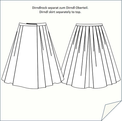 Download Nähanleitung Dirndlrock-121 mit Eingriffstasche